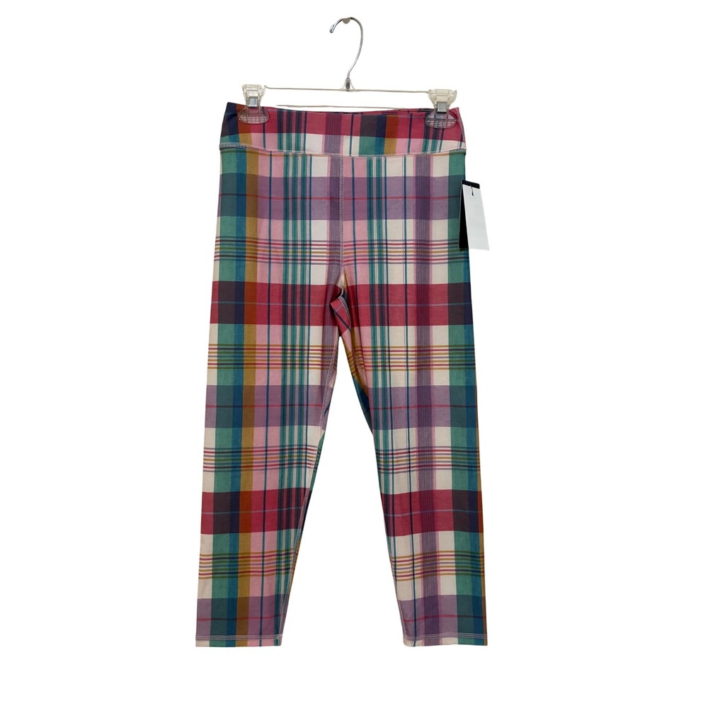 Polo Ralph Lauren Kids Plaid Leggings Multi Color Girls Size L 12-14‎ NWT